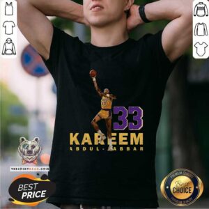 Hot Kareem Abdul Jabbar 33 Los Angeles 1984 1985 Shirt