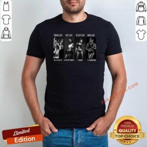 Good Gymer Train Like Eat Like Sleep Like Win Like An Athlete A Baby Shirt