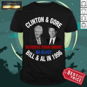 Re-elect Clinton and Gore USA Election 2020 Fun Gift Shirt