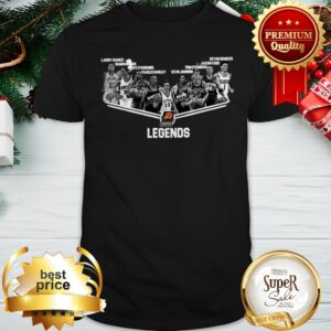 Phoenix Suns Legends NBA All Signature Autographed Shirt