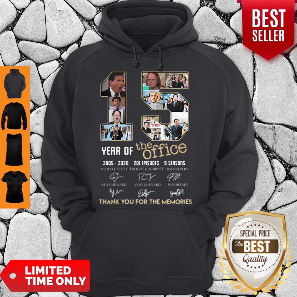 15 Year Of The Office 2005 2020 201 Episodes 9 Season Signatures Shirt