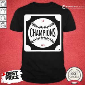 Happy Los Angeles Dodgers Champions 2020 Shirt