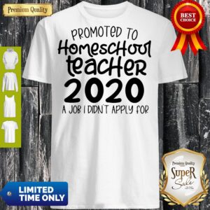 Nice Homeschool Teacher 2020 Shirt