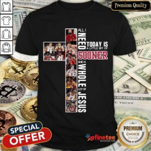 Official Oklahoma Sooner And A Whole Lot Of Jesus Shirt