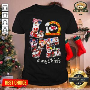 Awesome Love Kansas City Chiefs Shirt