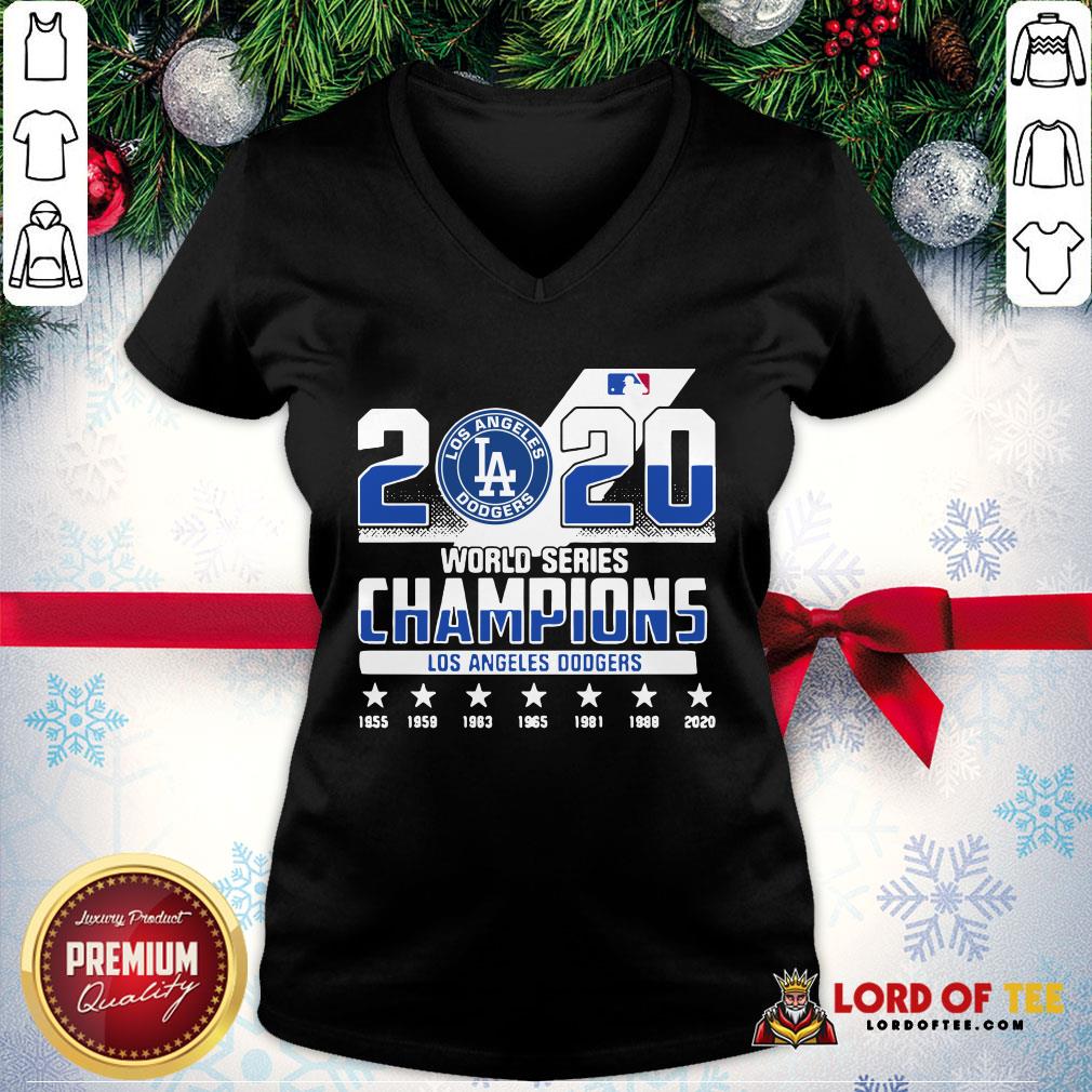 2020 World Series Champions Los Angeles Dodgers Shirt