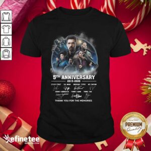 Pro The Expanse 5th Anniversary 2015 2020 Thank You For The Memories Signatures Shirt