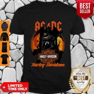 Good ACDC Jack Skellington Motor Harley-Davidson Cycles Shirt