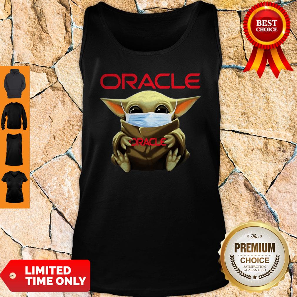 Star Wars Baby Yoda Mask Oracle Corporation Coronavirus Shirt