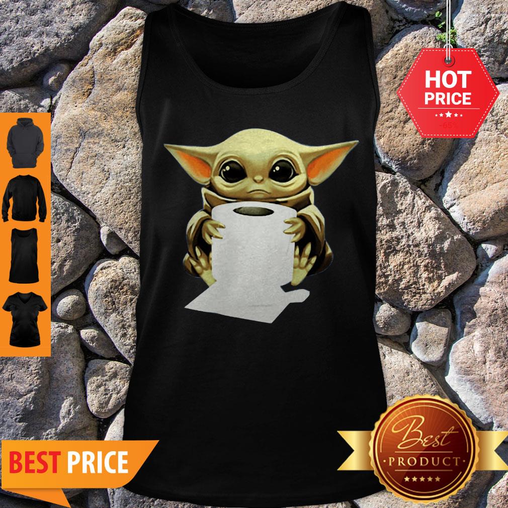 Official Baby Yoda Hug Toilet Paper Shirt