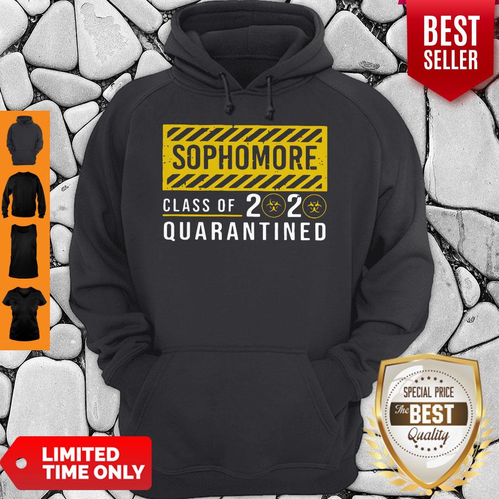 Premium Sophomore Class Of The Quarantined Sign Shirt