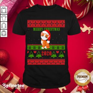 Official Cat Wearing Merry Christmas 2020 Xmas Day 2020 Shirt