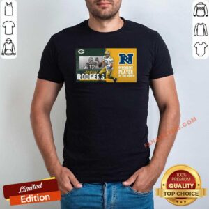 Good Green Bay Packers Aaron Rodgers Offensive Player Of The Month 2021 Shirt