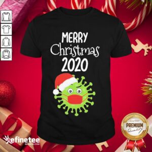 Official Merry Christmas 2020 Quarantine Christmas Viruscorona Shirt
