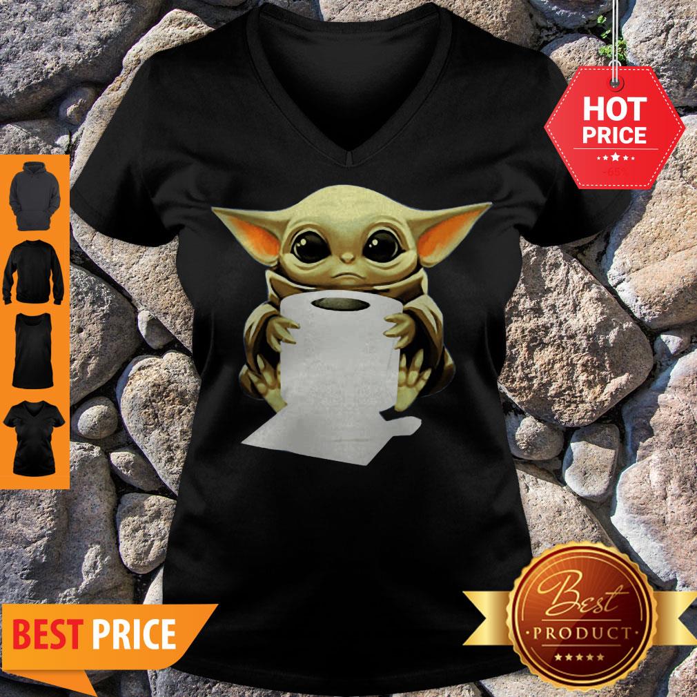 Official Baby Yoda Hug Toilet Paper Shirt