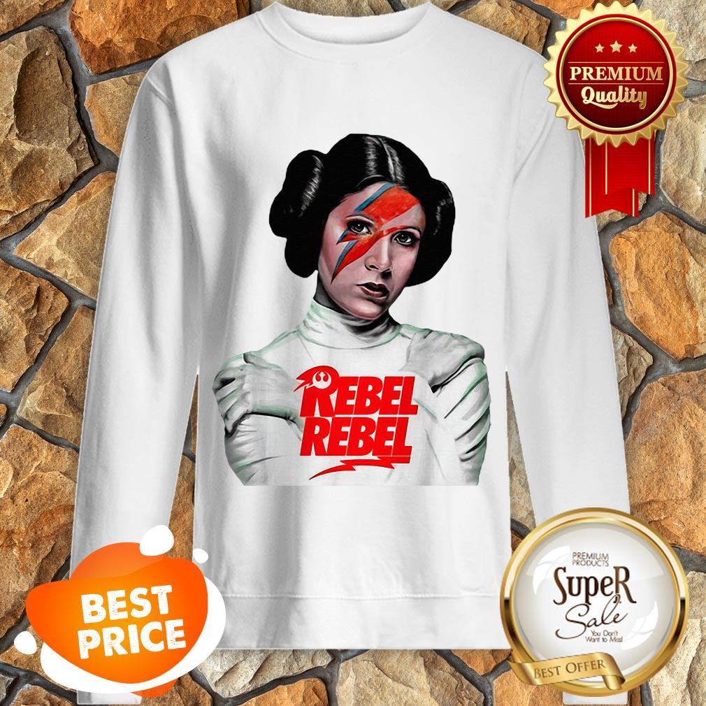 Nice Star Wars Princess Leia Rebel Rebel Shirt