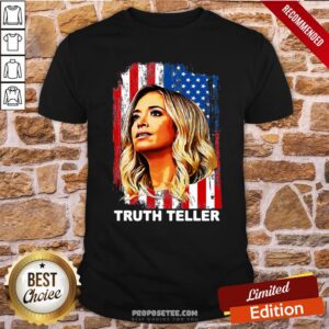 Official Kayleigh Mcenany Truth Teller American Flag Shirt