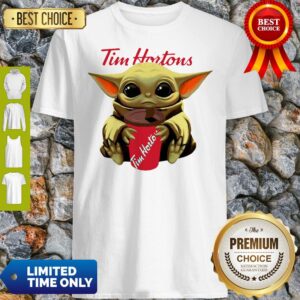 Baby Yoda Hug Tim Hortons Shirt