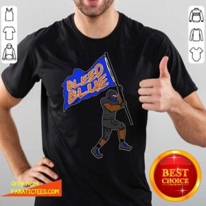 Perfect Bs Bleed Blue Shirt