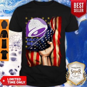 Awesome Taco Bell And America Flag Shirt