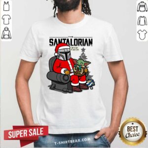 Top Merry Christmas Star Wars The Mandalorian The Santalorian Shirt