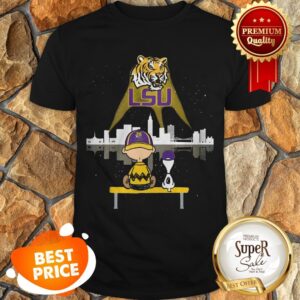 Official LSU Tigers Logo Snoopy And Charlie Brown Shirt