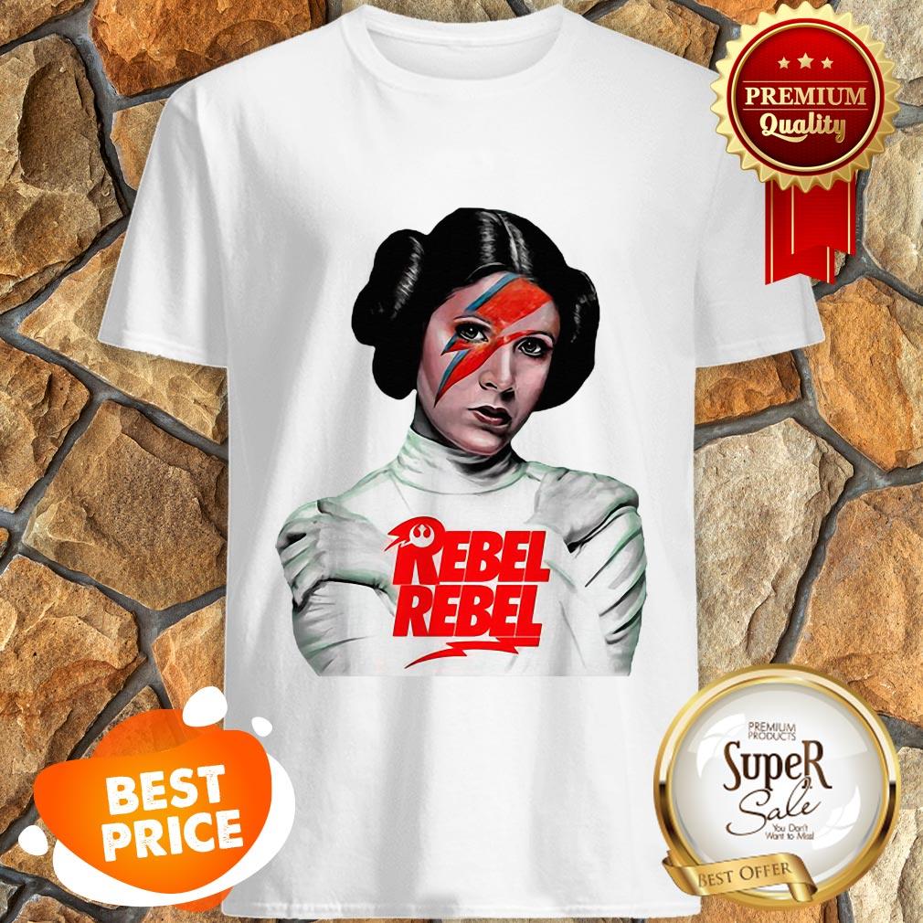 Nice Star Wars Princess Leia Rebel Rebel Shirt