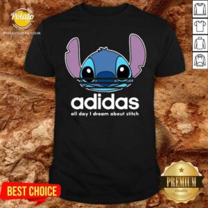 Funny Stitch Adidas All Day I Dream About Titch Shirt