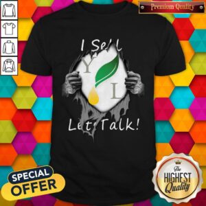 Blood Inside Me Young Living I Sell Let’s Talk Shirt