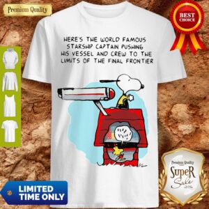 Snoopy And Woodstock Here’s The World Famous Starship Snoopy’s House Shirt