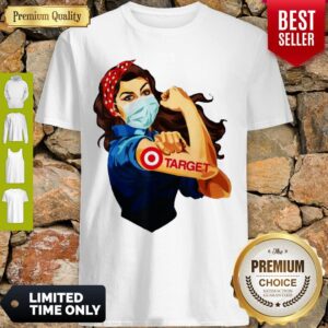 Top Strong Woman Mask Tattoo Target Shirt
