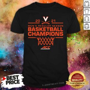 Premium Virginia Cavaliers Fanatics Branded 2021 ACC Basketball Champions Shirt
