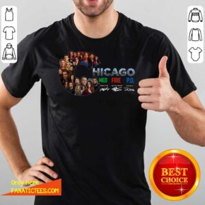 Premium Chicago Med Fire PD Signatures Shirt