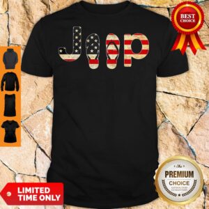 Nice Jeep American Flag Veteran Independence Day Shirt