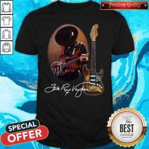Funny Legend Stevie Ray Vaughan Guitar Signature Shirt