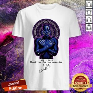 Formal RIP Black Panther's Chadwick Boseman Shirt