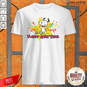 Pretty Snoopy Happy New Year Shirt