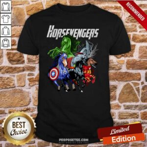 Funny Horse Marvel Avengers Horsevengers Shirt