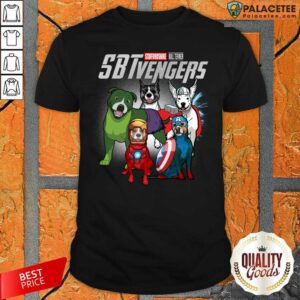 Official Staffordshire Bull Terrier Marvel Avengers SBTvengers Shirt