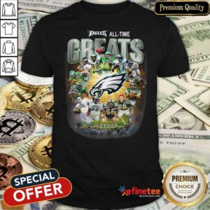 Hot Philadelphia Eagles All Time Greats Signatures Shirt