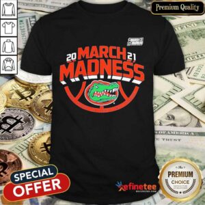 Official 2021 NCAA March Madness Florida Gators Shirt