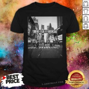 Nice Broadway NYC Black Hipster Of New York City Shirt