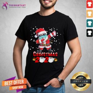 Good Santa Claus Dabbing Toilet Paper Merry Christmas 2020 Shirt