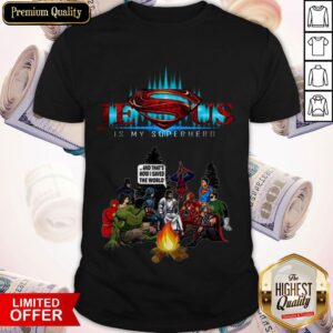 Jesus Is My Superhero And That’s How I Saved The World Camping Shirt