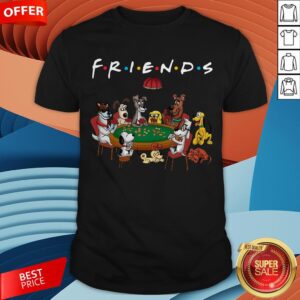 Friends All Dogs Characters Shirt