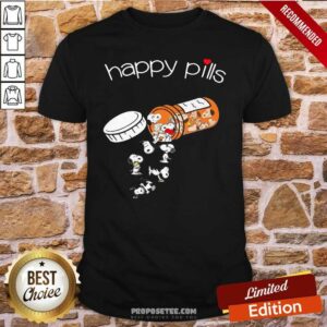 Top Happy Pills Snoopy Shirt