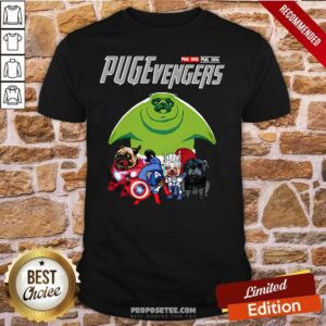 Original Pug dog Marvel Avengers Pugevengers Shirt