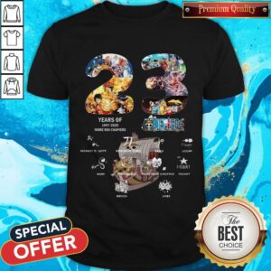 23 Years Of 1997 2020 More 980 Chapter One Piece Signatures Shirt