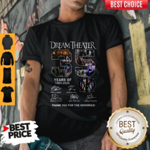 Official Dream Theater 35 Year Of 1985-2020 Shirt