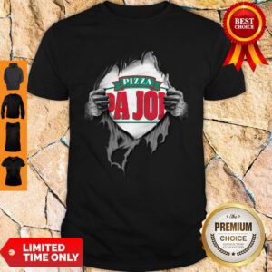 Blood Inside Me Pizza Pa Johns Covid-19 2020 I Can't Stay At Home Shirt